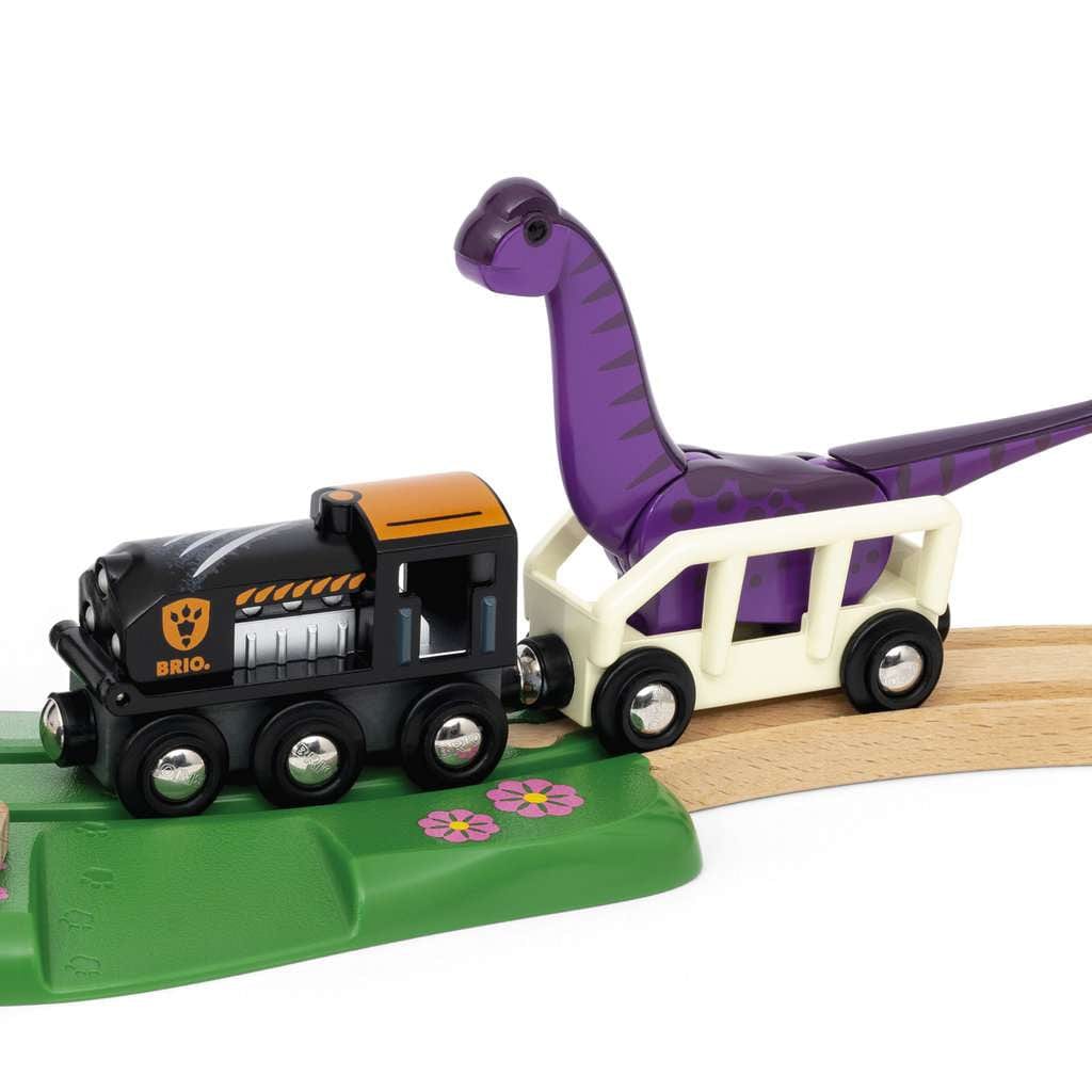 BRIO World – 36094 Dinosaur Adventure Set Brio Model Trains & Train Sets Lil Tulips
