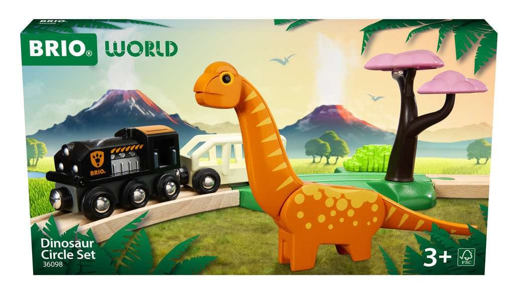 BRIO World – 36098 Dinosaur Circle Set Brio Model Trains & Train Sets Lil Tulips