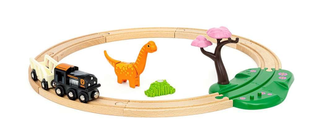 BRIO World – 36098 Dinosaur Circle Set Brio Model Trains & Train Sets Lil Tulips