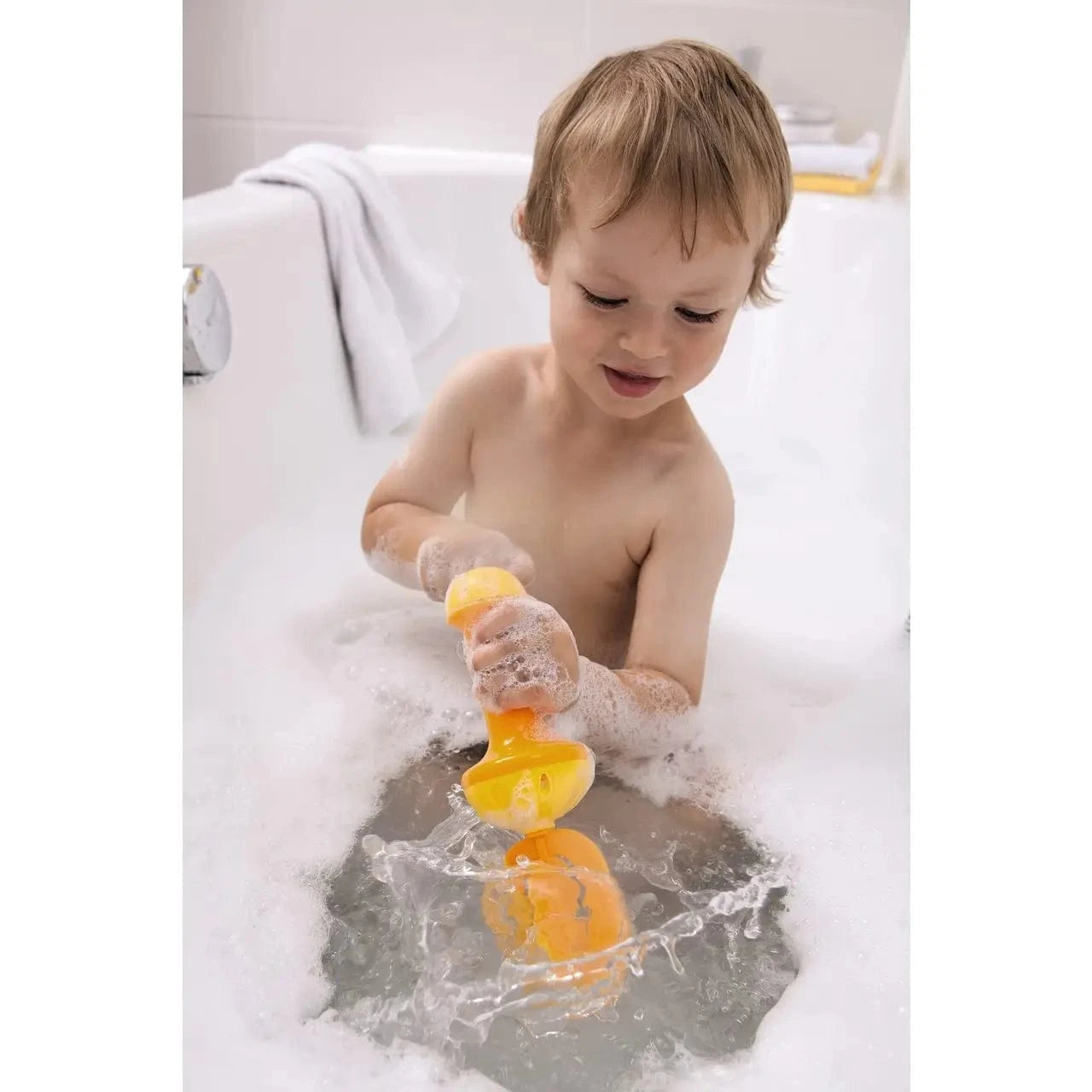 Bubble Bath Whisk - Yellow/Orange haba Lil Tulips