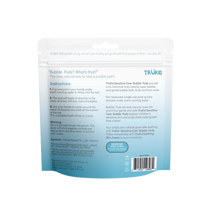 Bubble Podz Eczema Care 24 Count TruKid BubblePodz Lil Tulips