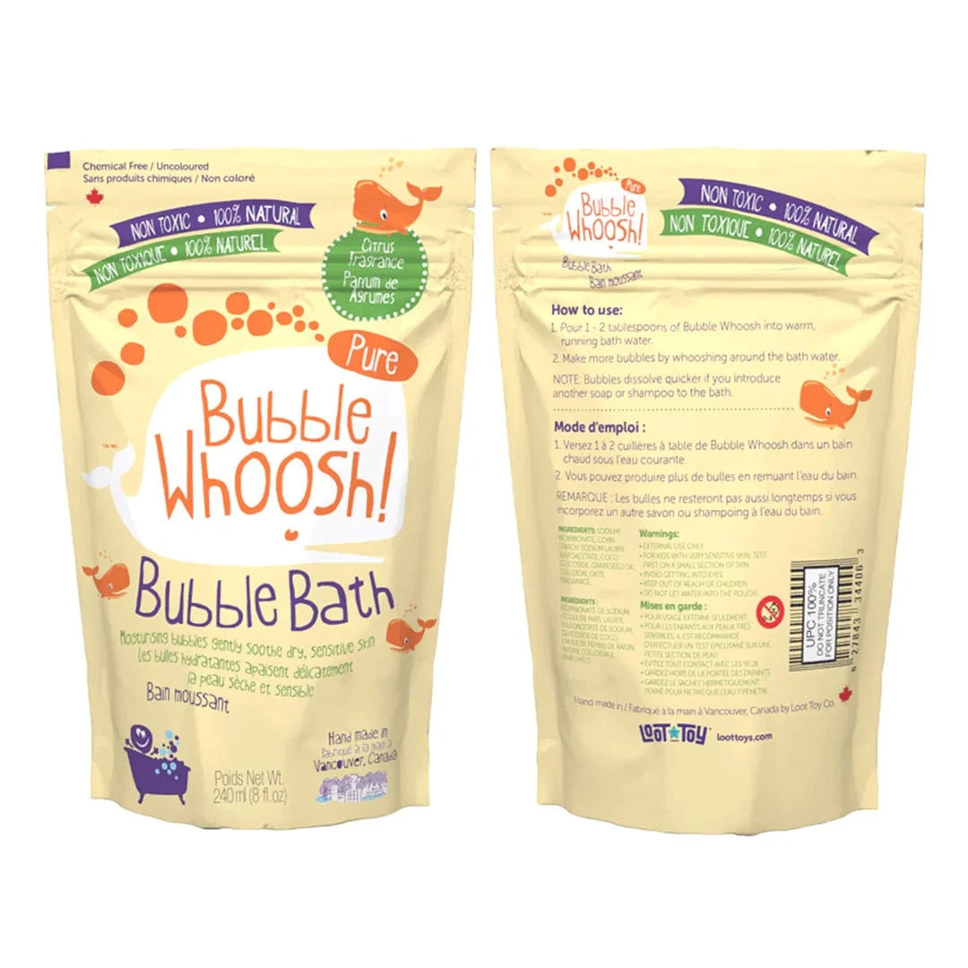 Bubble Whoosh Pure - Citrus Loot Toy Co. Lil Tulips