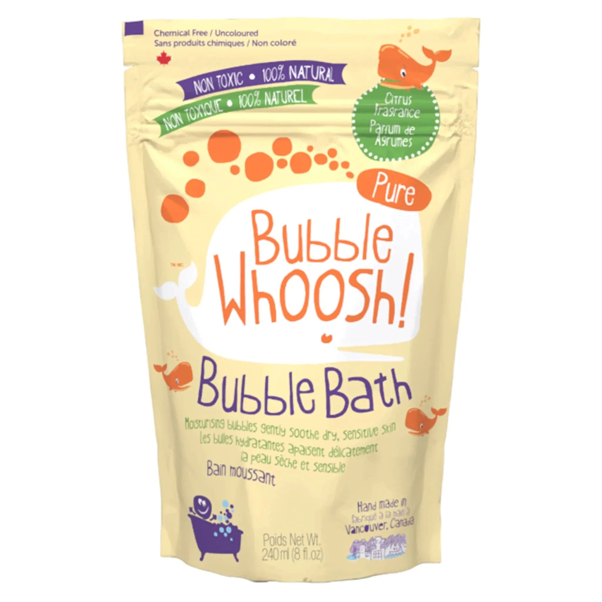 Bubble Whoosh Pure - Citrus Loot Toy Co. Lil Tulips