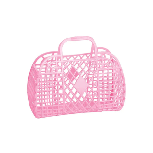 Bubblegum Retro Jelly Basket - Small Sun Jellies Baskets Lil Tulips