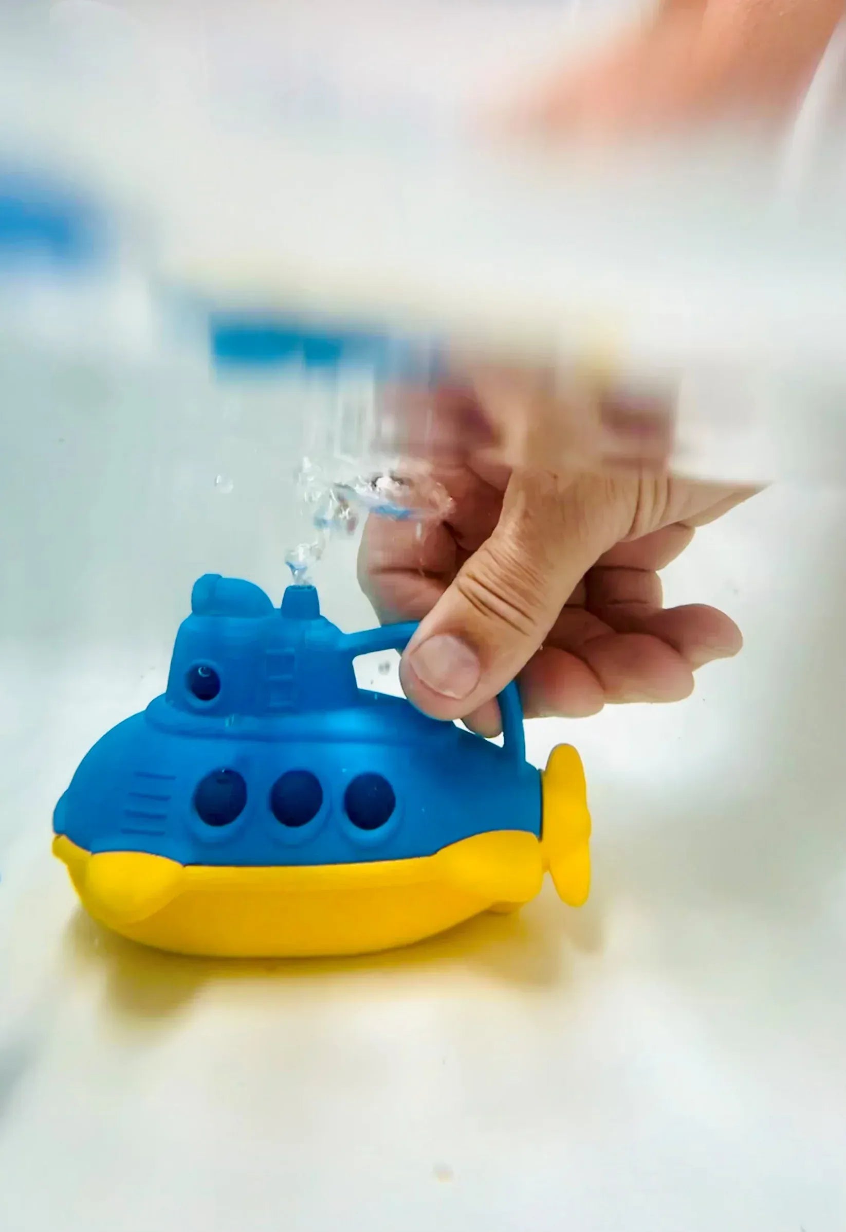 Bubbling Submarine Colors Vary Green Toys Lil Tulips