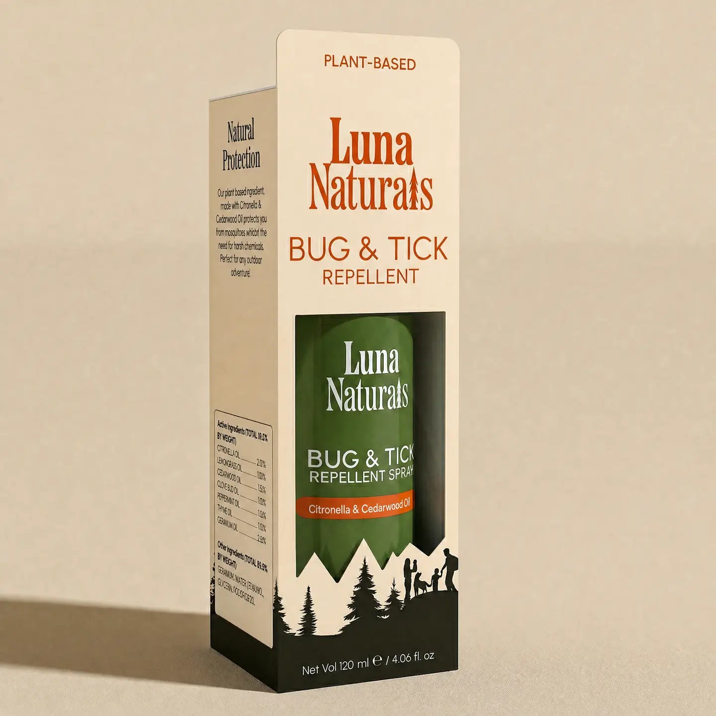 Bug & Tick Repellent Spray - Citronella Luna Naturals Lil Tulips