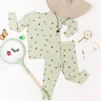 Bugs Small Ribbed Two-Piece Set Brave Little Ones Lil Tulips