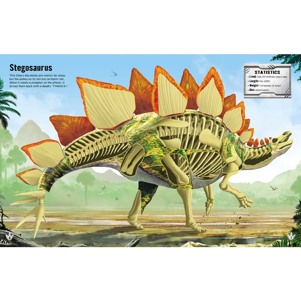 Build Your Own Dinosaurs Sticker Book Harper Collins Childrens Lil Tulips