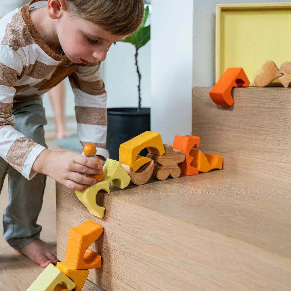 Building Set Yellow Grimm's Lil Tulips