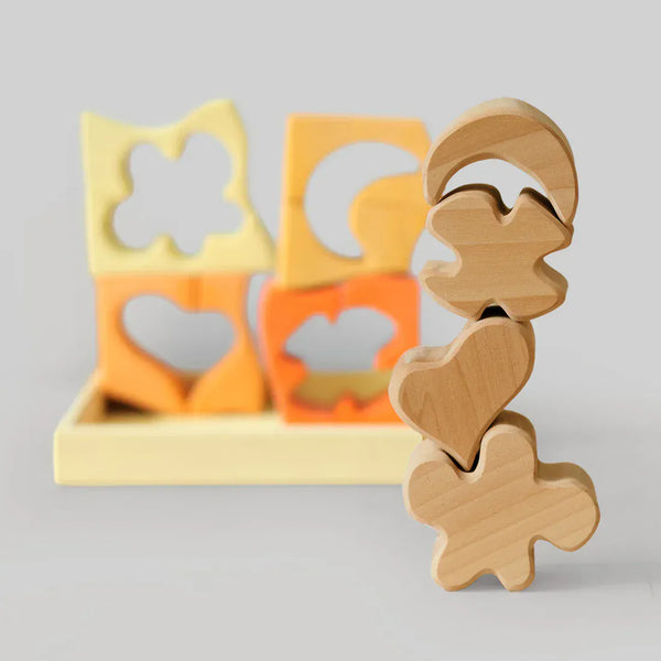 Building Set Yellow Grimm's Lil Tulips