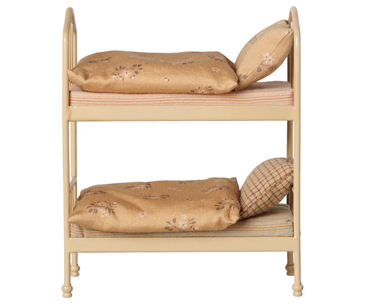 Bunk bed, Mouse - Wheat Maileg Lil Tulips