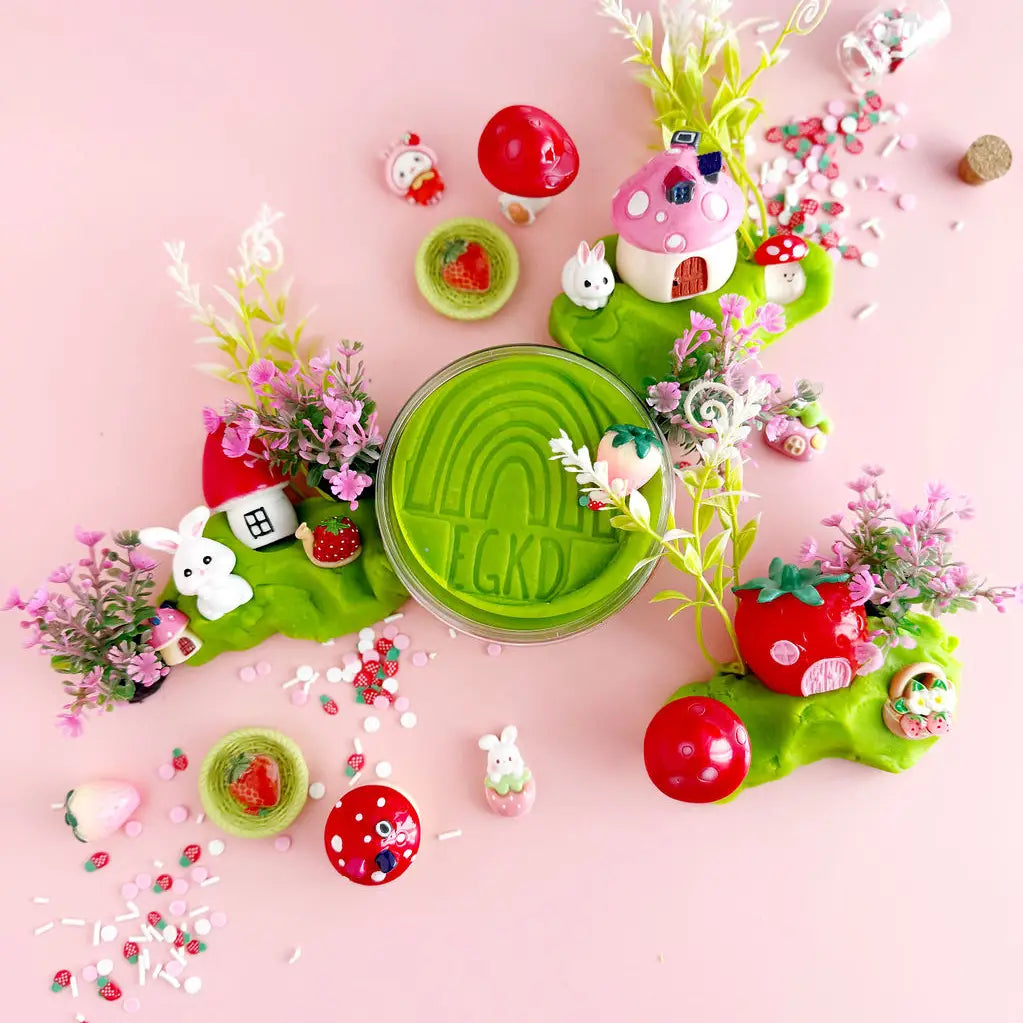 Bunny Berry Village Kiddough Play Kit Earth Grown KidDoughs Lil Tulips