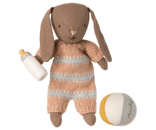Bunny set, Micro - Brown - Dusty Rose Maileg Lil Tulips
