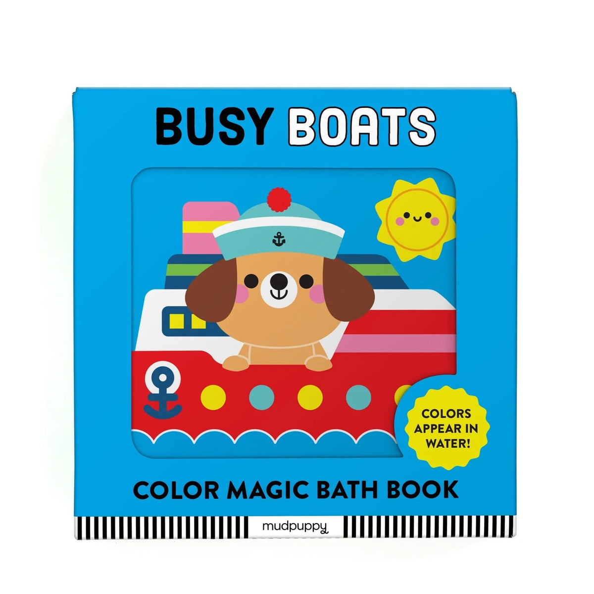 Busy Boats Color Magic Bath Book Chronicle Books Lil Tulips