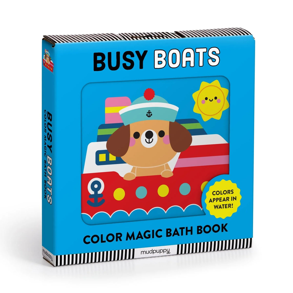 Busy Boats Color Magic Bath Book Chronicle Books Lil Tulips