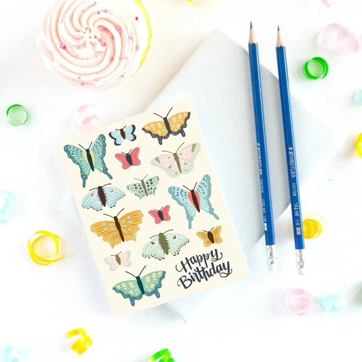 Butterfly Birthday Card Pedaller Designs Lil Tulips