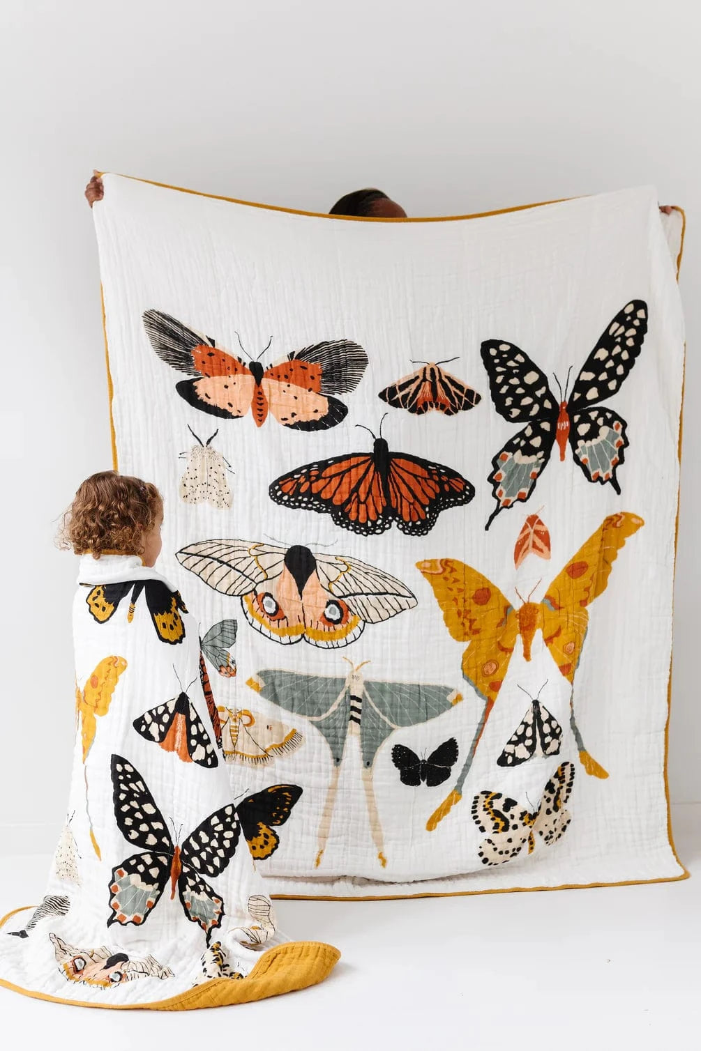 Butterfly Collector Big and Little Blanket Bundle Clementine Kids Bundles Lil Tulips