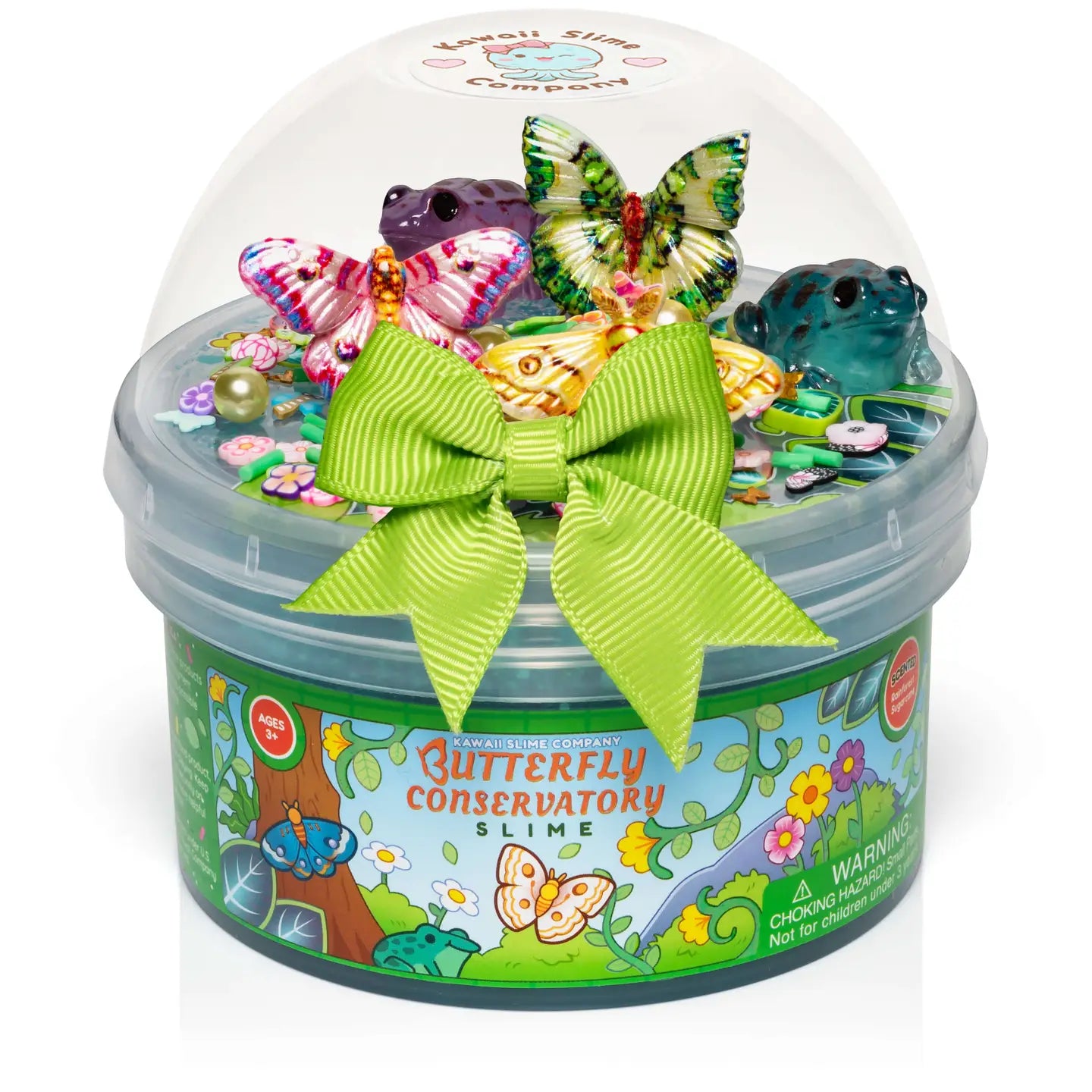 Butterfly Conservatory Signature Dome™ Dome Slime Kawaii Slime Company Lil Tulips