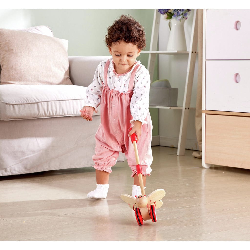 Butterfly Push Along Hape Lil Tulips