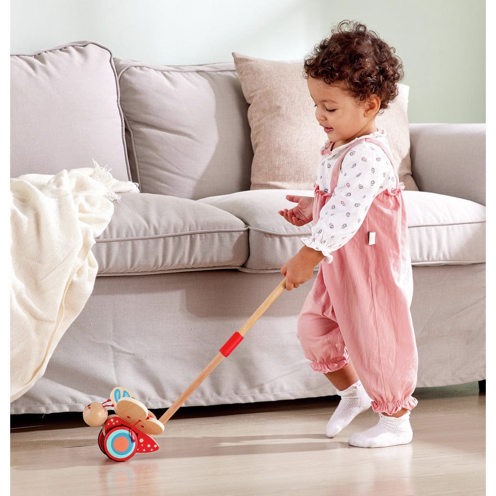 Butterfly Push Along Hape Lil Tulips