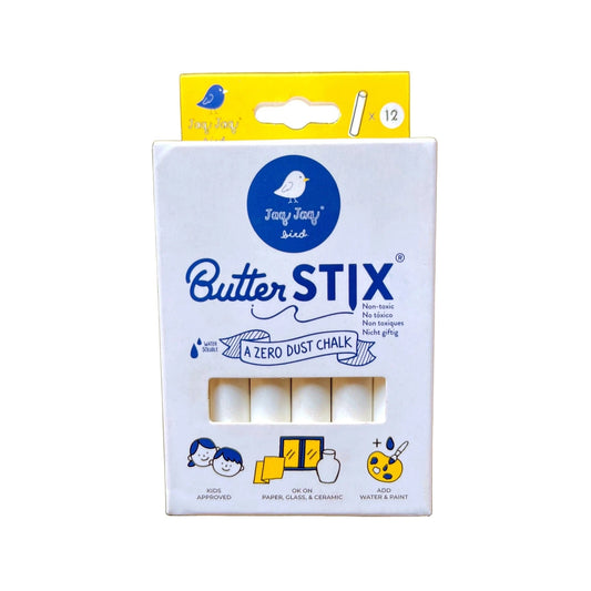 Butterstix® Dustless Cream Chalk Jaq Jaq Bird Lil Tulips