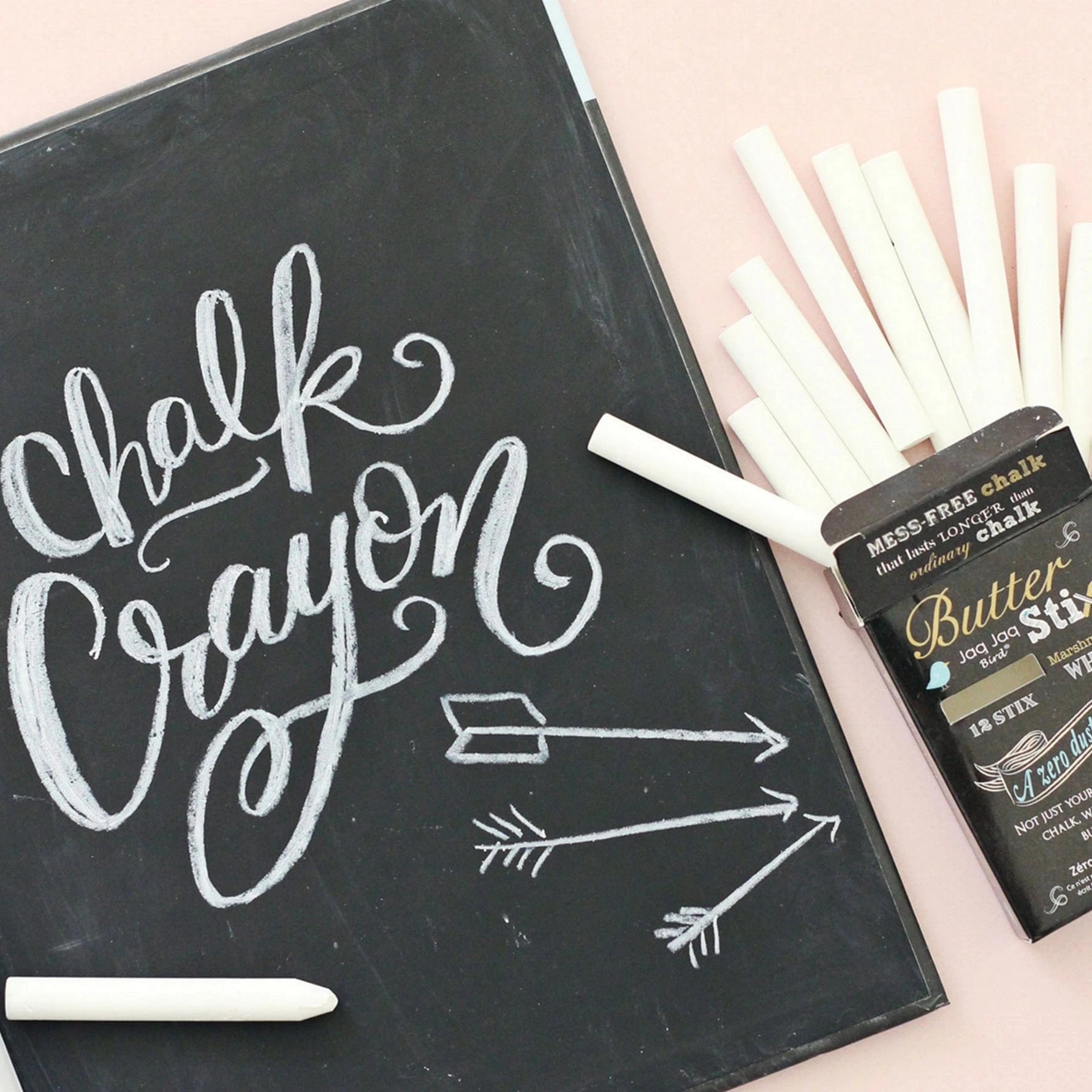 Butterstix® Dustless Cream Chalk Jaq Jaq Bird Lil Tulips