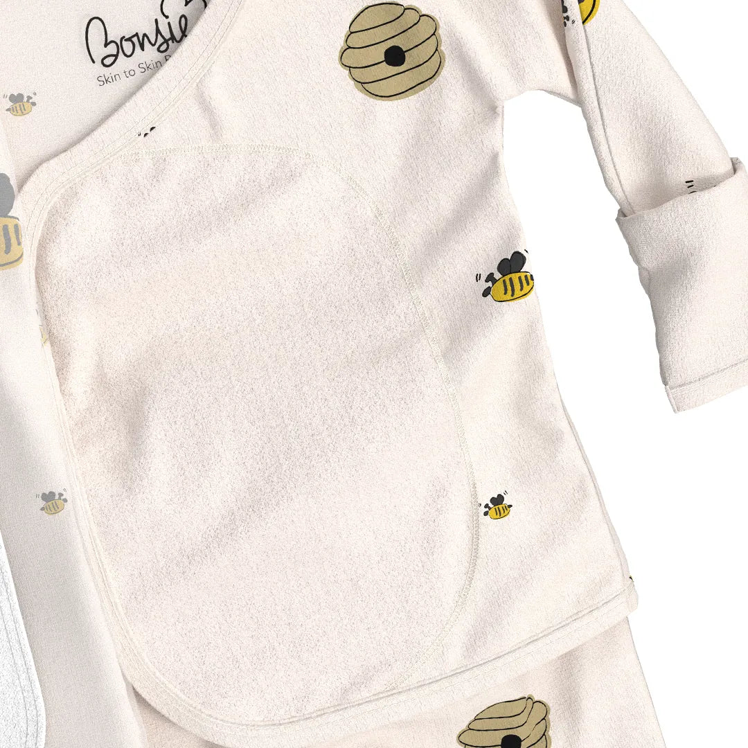 Bonsie Footie - Bees & Honey