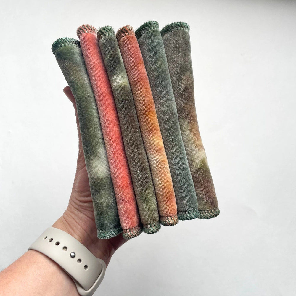 Cabin in the Woods 6-pack Tie Dye Organic Wipes Rainbow Waters Baby Wipes Lil Tulips