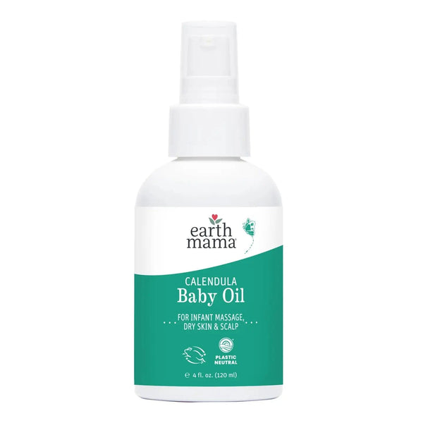 Calendula Baby Oil Earth Mama Organics Lil Tulips
