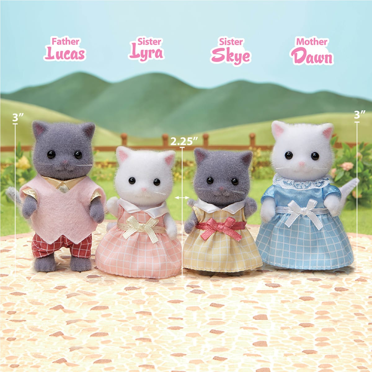 Calico Critters Persian Cat Family Calico Critter Lil Tulips