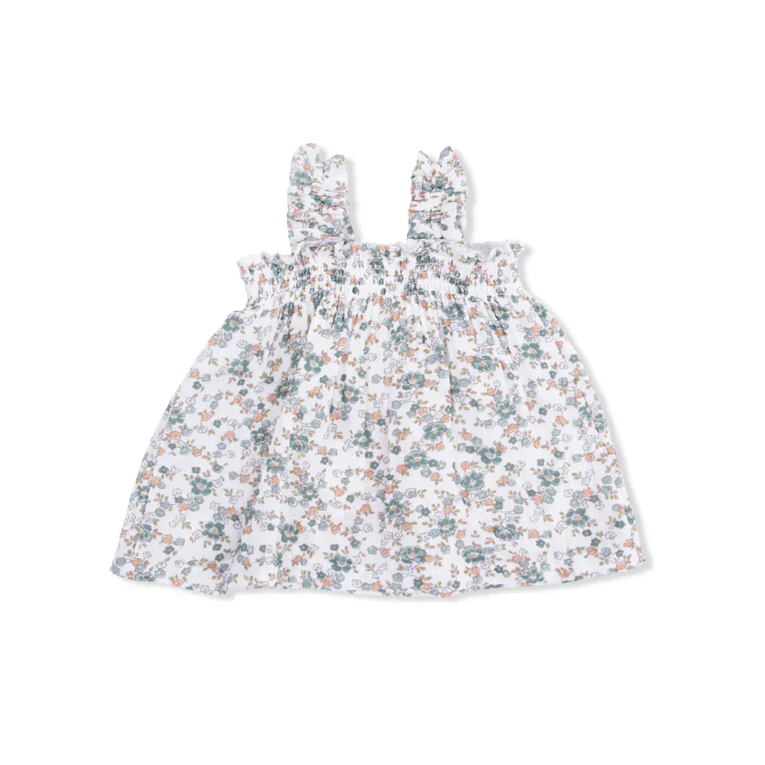 Camille Floral - Ruffly Strap Top and Bloomer Angel Dear Lil Tulips
