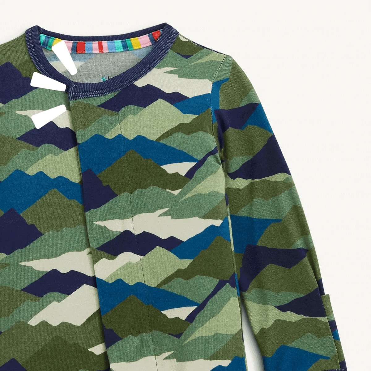 Camo Peak Modal Magnetic Footie Magnetic Me Lil Tulips