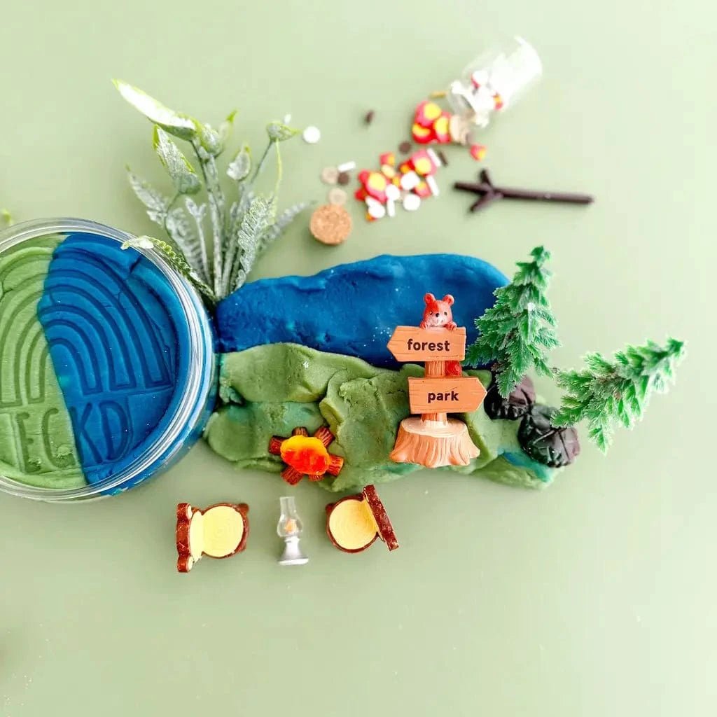 Camping Kiddough Play Kit Earth Grown KidDoughs Lil Tulips