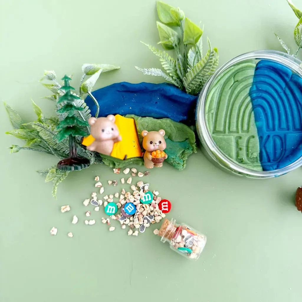 Camping Kiddough Play Kit Earth Grown KidDoughs Lil Tulips