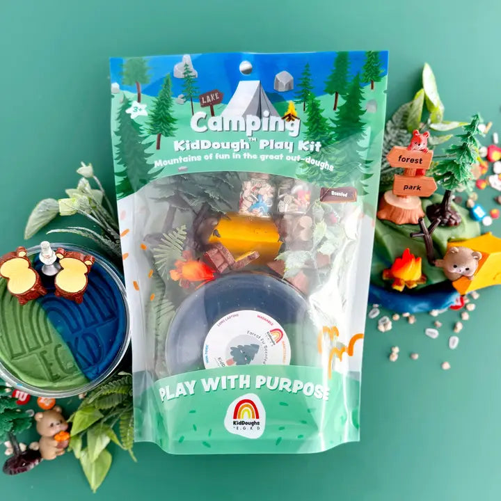 Camping Kiddough Play Kit Earth Grown KidDoughs Lil Tulips