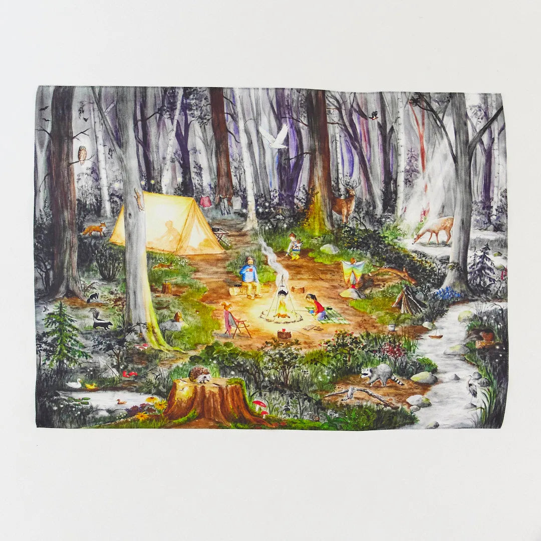 Camping Seek & Find Playsilk Sarah's Silks Lil Tulips