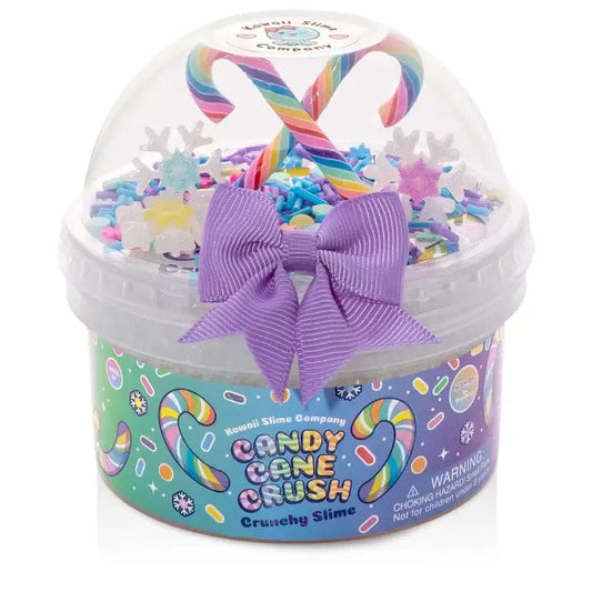 Candy Cane Crush Crunchy Slime Kawaii Slime Company Lil Tulips