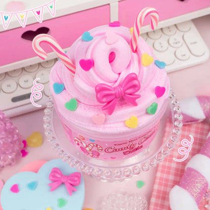 Candy Cane Cutie Butter Slime Kawaii Slime Company Lil Tulips