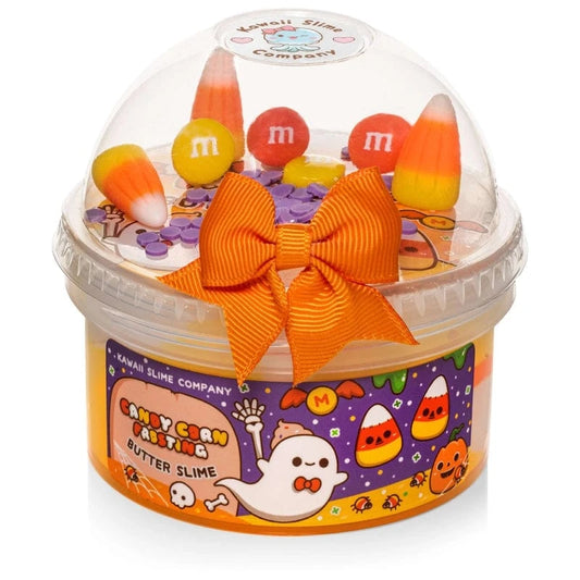 Candy Corn Frosting Butter Slime Kawaii Slime Company Lil Tulips