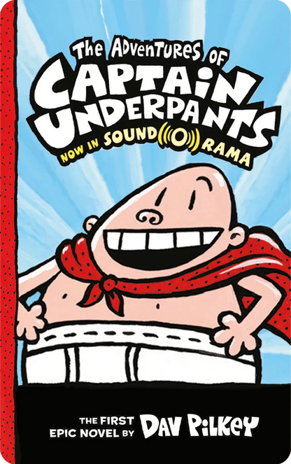 Captain Underpants Pack AudioBook Cards Yoto Lil Tulips