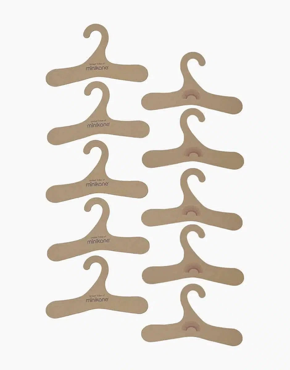 Cardboard Hangers for Doll Clothes (10 pack) Minikane Lil Tulips