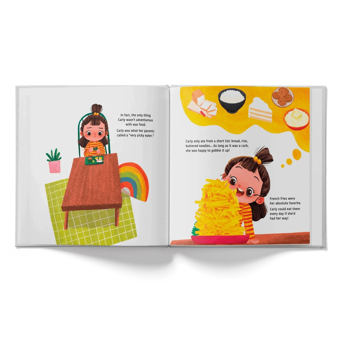 Carly Tries New Foods - A Foodie Book For Picky Eaters Lychee Press Lil Tulips