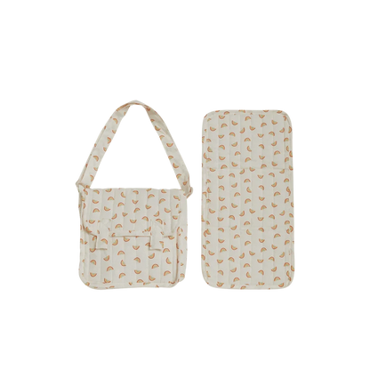 Carrie Convertible Changing Set - Rainbow Olli Ella Lil Tulips