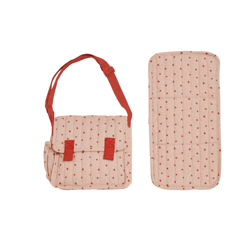 Carrie Convertible Changing Set - Strawberry Olli Ella Lil Tulips