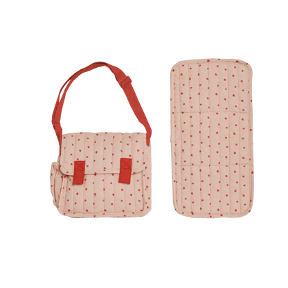 Carrie Convertible Changing Set - Strawberry Olli Ella Lil Tulips