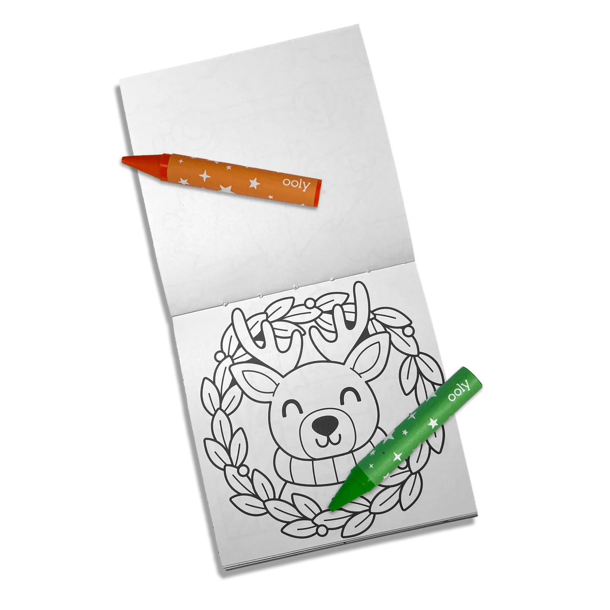 Carry-Along Coloring Book Set - Frosty Fun OOLY Lil Tulips