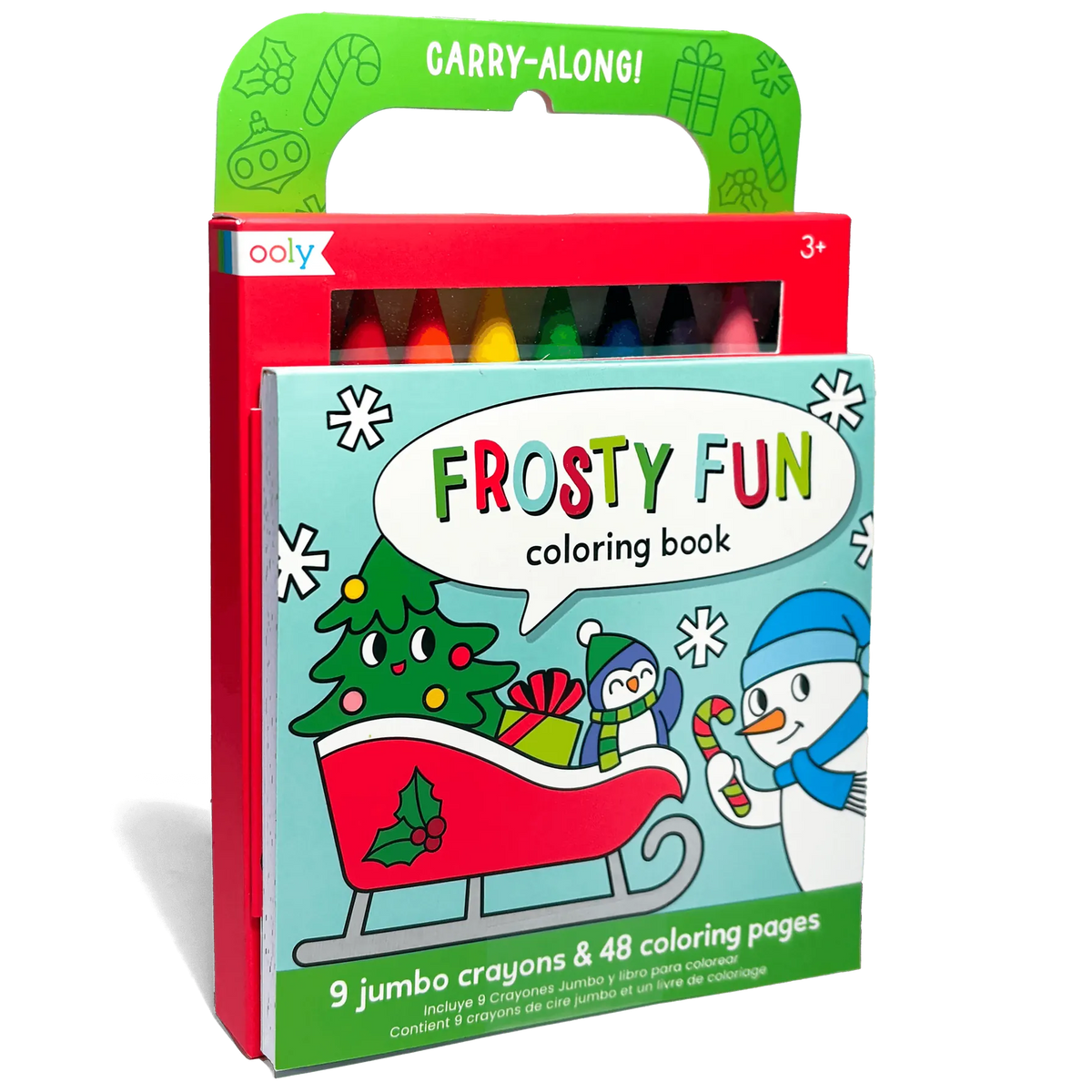 Carry-Along Coloring Book Set - Frosty Fun OOLY Lil Tulips