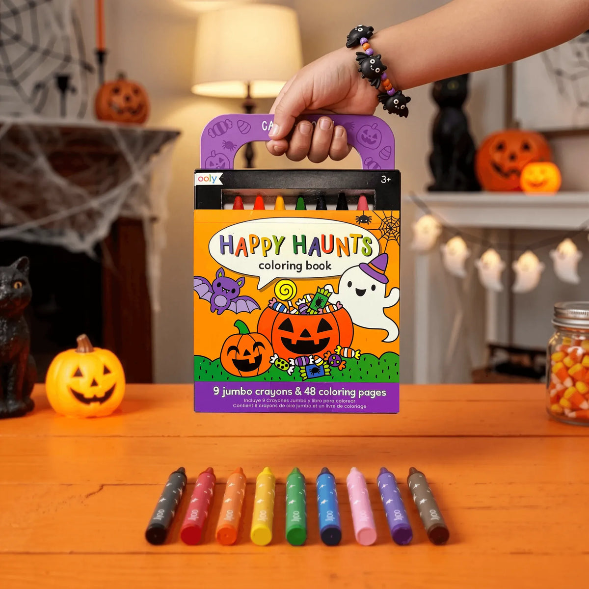 Carry-Along Coloring Book Set - Happy Haunts OOLY Lil Tulips