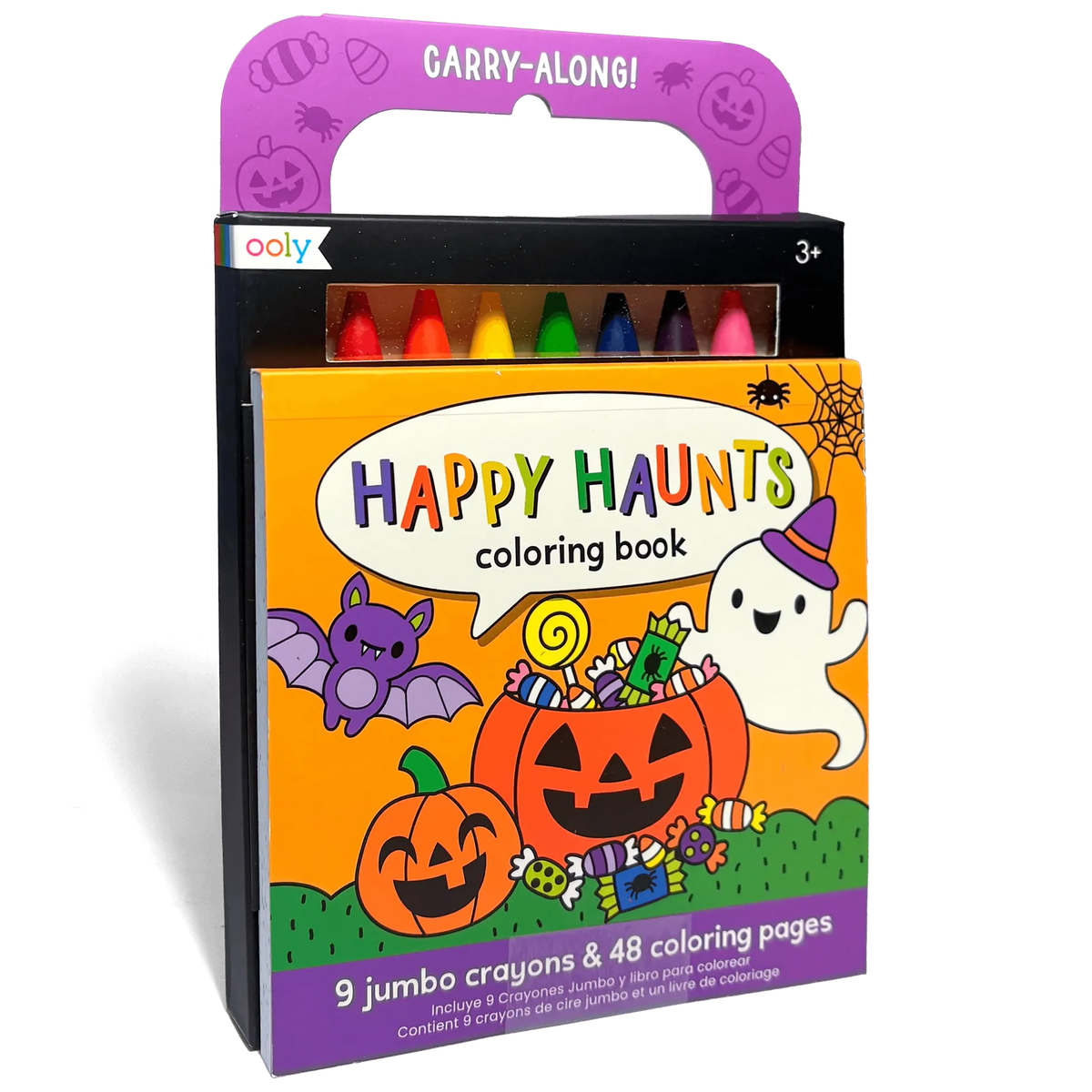Carry-Along Coloring Book Set - Happy Haunts OOLY Lil Tulips
