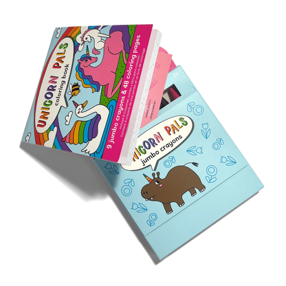 Carry Along Coloring Book Set - Unicorn Pals OOLY Lil Tulips